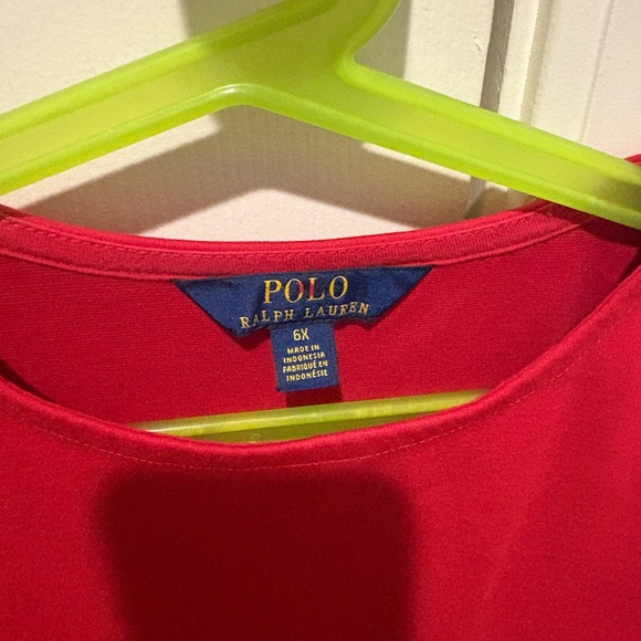 Polo by Ralph Lauren Vibrant Red Dress - Picture 2 of 3